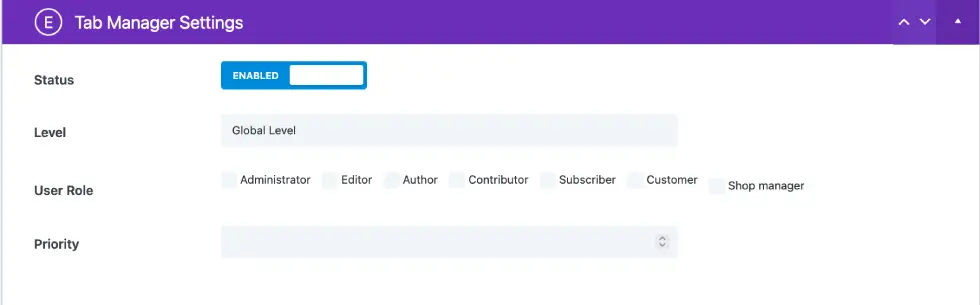 WooCommerce Tab Manager for Divi