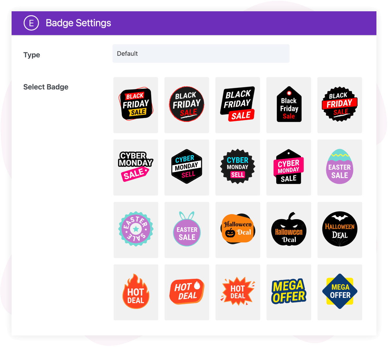 product-all-badge Divi products badges type